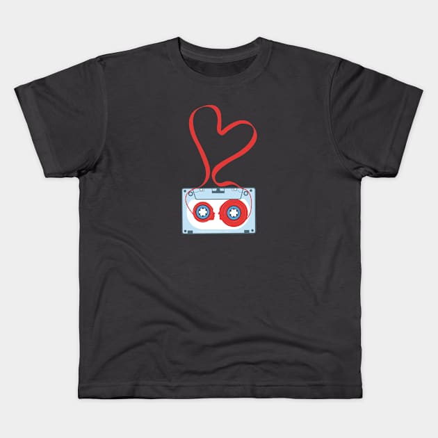 music lovers Kids T-Shirt by SIMPLICITEE